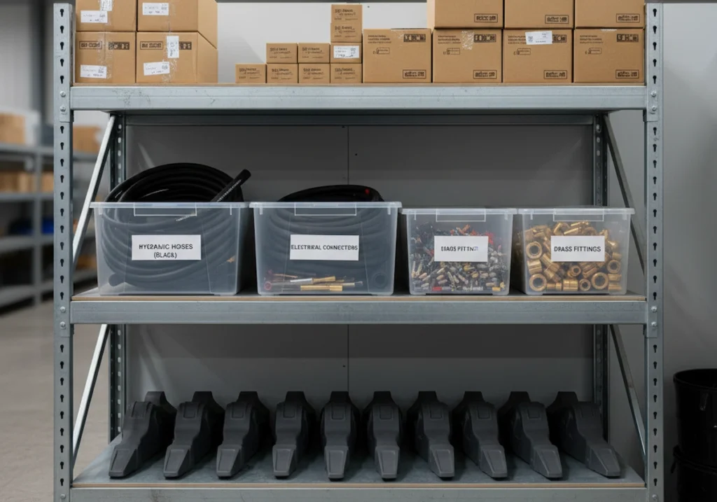 How to Store Your Spare Parts Properly