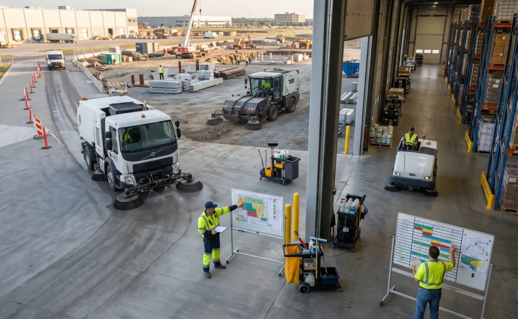 Warehouse Sweeping: What the Scheduling Looks Like