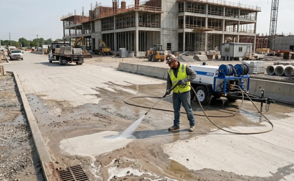 High-Pressure Cleaning and Industrial Scrubbing