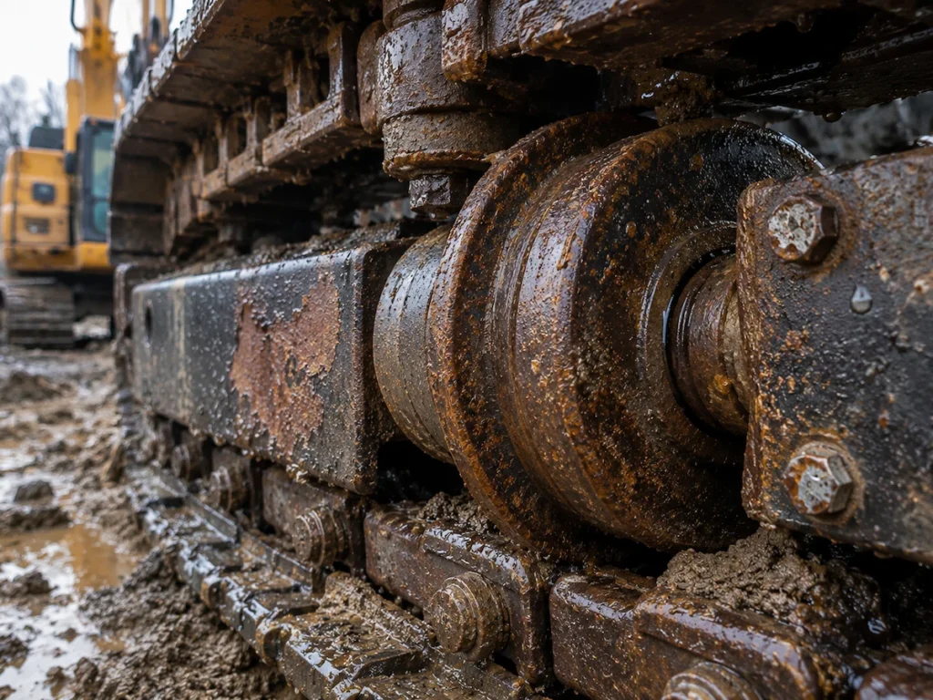 Rain, Mud, and Rust: How Wet Conditions Break Down Construction Equipment
