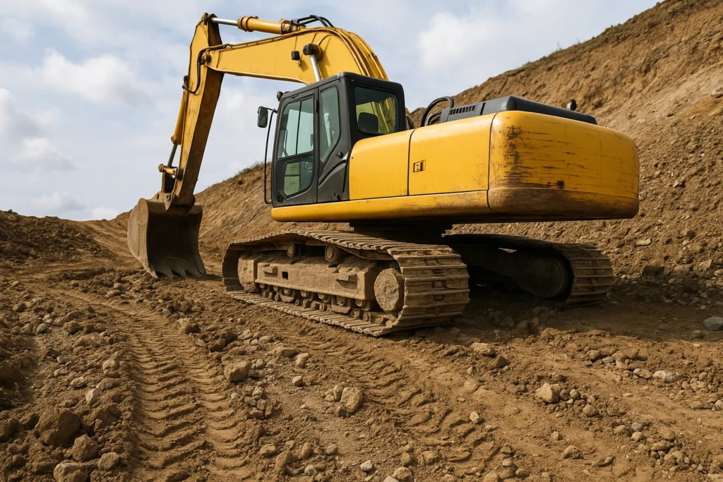 What Damages Excavator Tracks?