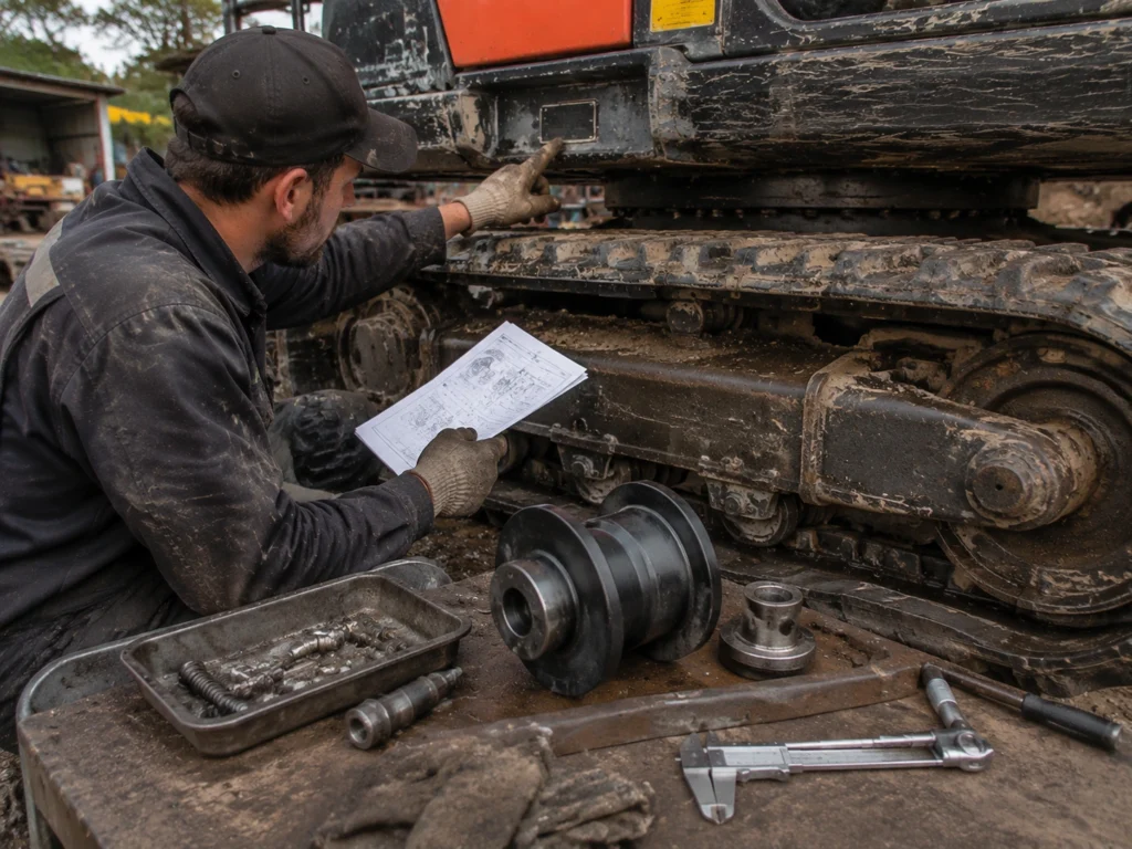Matching the Right Undercarriage Parts to Your Machine